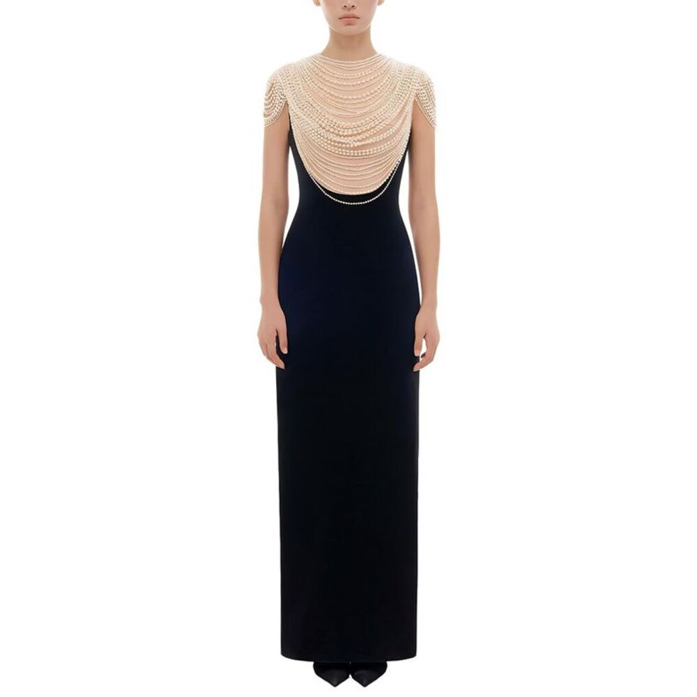 Amanda Royal Womens Maxi Dress
